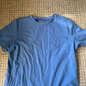 Ciel Blue scrub top S